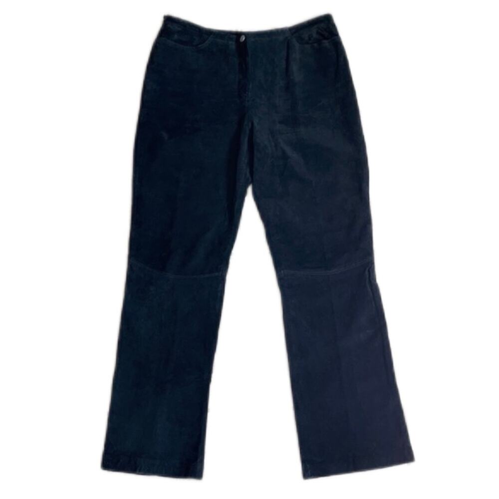 New York Jeans Suede Pants Sz 12 INVJ2